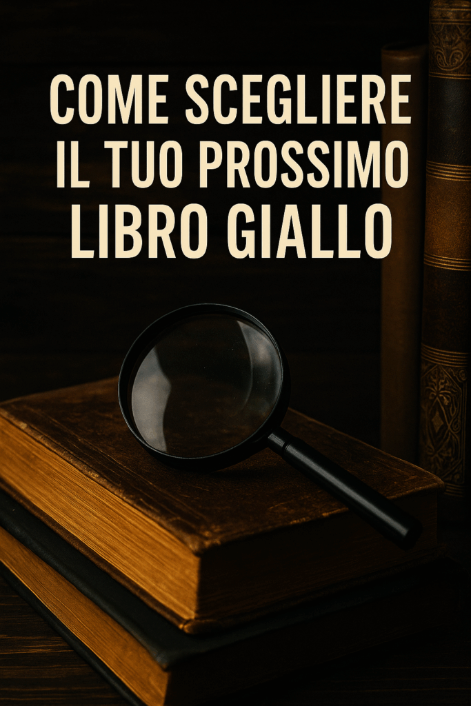 Come scegliere il tuo prossimo libro giallo
